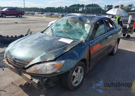 2002 Toyota Camry Le from USA, damaged, VIN JTDBE32K420014562
